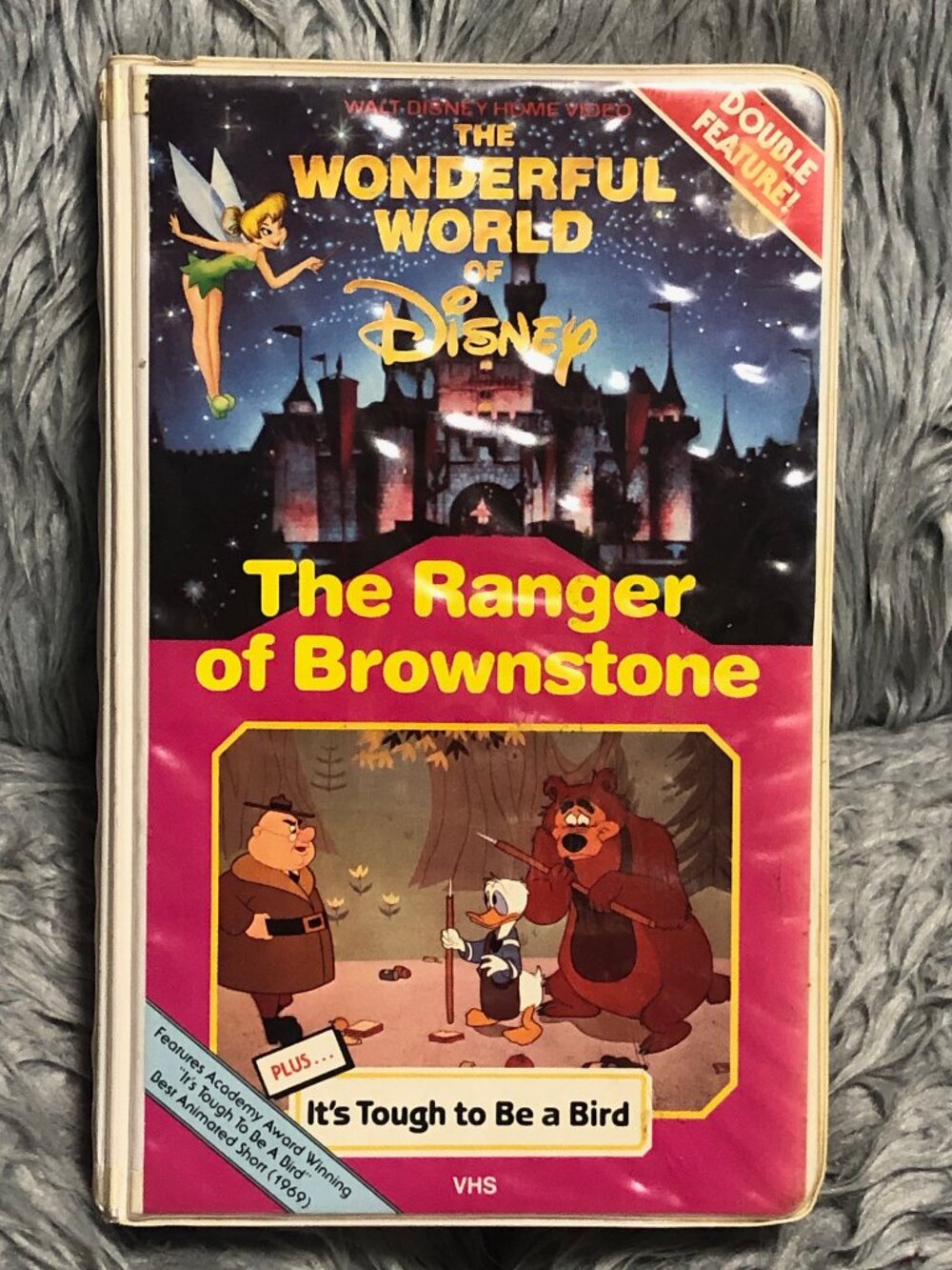 The Wonderful World Of Disney The Ranger Of Brownstone VHS Clamshell Rare